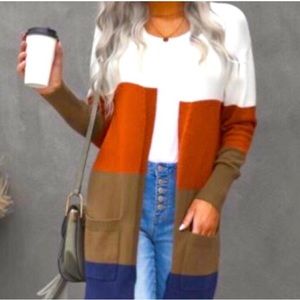 Colorful and comfy cardigan